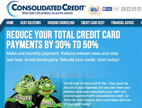 is consolidated credit a scam.